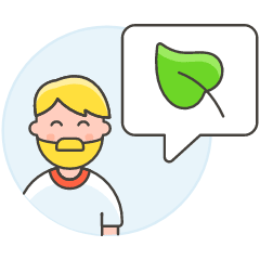 Eco Talk 1 Illustration from UX Colors Set