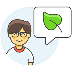 Eco Talk 2 Illustration from UX Colors Set