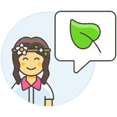 Eco Talk 5 Illustration from UX Colors Set