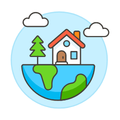 House Ecosystem Illustration from UX Colors Set