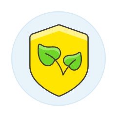 Protect Plant Illustration from UX Colors Set