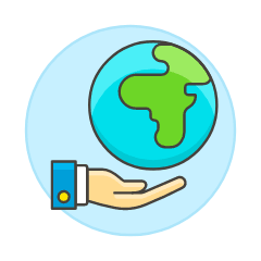 Save Earth 2 Illustration from UX Colors Set