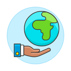 Save Earth 3 Illustration from UX Colors Set