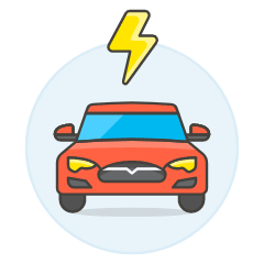 E Car 3 Illustration from UX Colors Set