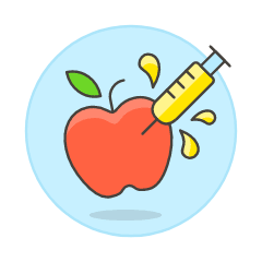 Gmo Apple Illustration from UX Colors Set