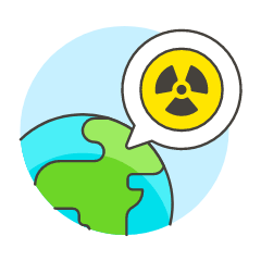 Nuclear Spot Illustration from UX Colors Set