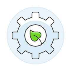 Recycle System Illustration from UX Colors Set