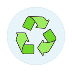 Recycle Illustration from UX Colors Set