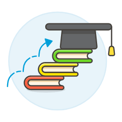 Graduation 3 Illustration from UX Colors Set