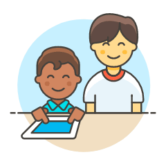 Home School 2 1 Illustration from UX Colors Set