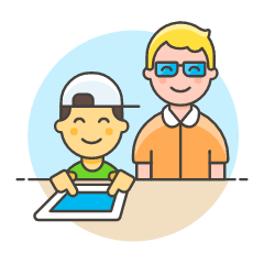 Home School 2 3 Illustration from UX Colors Set