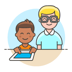 Home School 2 5 Illustration from UX Colors Set