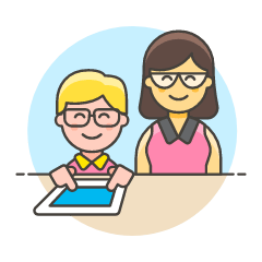 Home School 2 7 Illustration from UX Colors Set