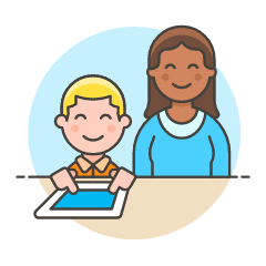 Home School 2 8 Illustration from UX Colors Set