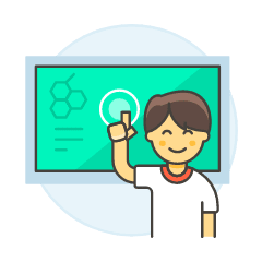 Modern Learning 2 Illustration from UX Colors Set