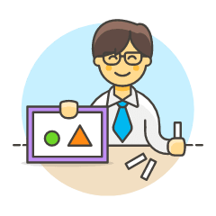 Home School 1 5 Illustration from UX Colors Set