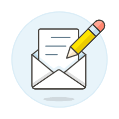 Email Compose 2 Illustration from UX Colors Set