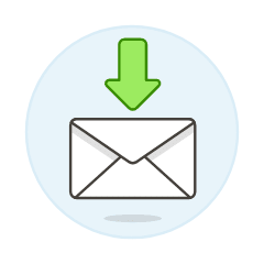 Email Download 2 Illustration from UX Colors Set