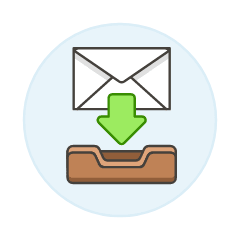 Email Download 3 Illustration from UX Colors Set