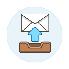 Email Upload 3 Illustration from UX Colors Set