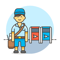 Mail Collect 5 Illustration from UX Colors Set