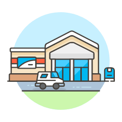 Post Office 1 Illustration from UX Colors Set