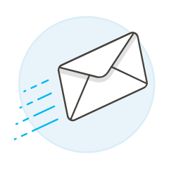 Email Rush Illustration from UX Colors Set