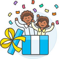 Surprise Gift 4 Illustration from UX Colors Set