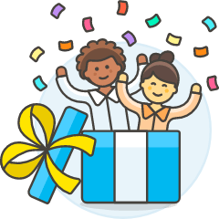 Surprise Gift 5 Illustration from UX Colors Set