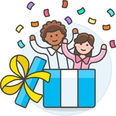 Surprise Gift 6 Illustration from UX Colors Set
