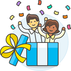 Surprise Gift 7 Illustration from UX Colors Set