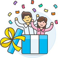 Surprise Gift 9 Illustration from UX Colors Set