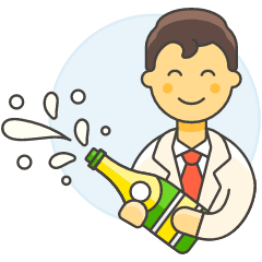 Champagne Open 2 Illustration from UX Colors Set