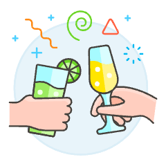 Cheer Party 1 Illustration from UX Colors Set