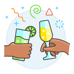 Cheer Party 2 Illustration from UX Colors Set