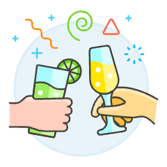 Cheer Party 4 Illustration from UX Colors Set