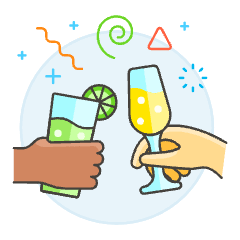 Cheer Party 6 Illustration from UX Colors Set