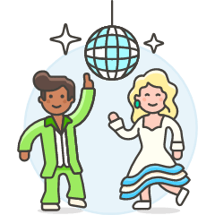 Disco Dance 2 Illustration from UX Colors Set