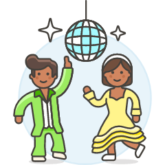 Disco Dance 9 Illustration from UX Colors Set