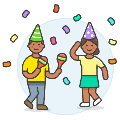 Maraca Dance 4 Illustration from UX Colors Set