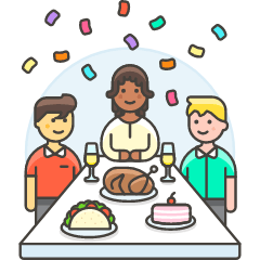 Party Celebration 6 Illustration from UX Colors Set