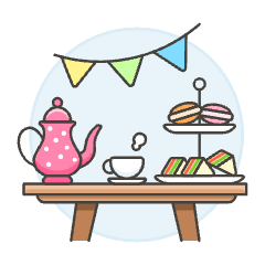 Party Set Illustration from UX Colors Set