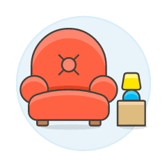 Seat Movie Illustration from UX Colors Set