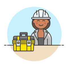 Engineer Toolbox 4 Illustration from UX Colors Set