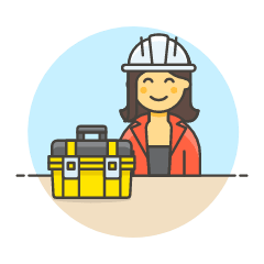 Engineer Toolbox 6 Illustration from UX Colors Set