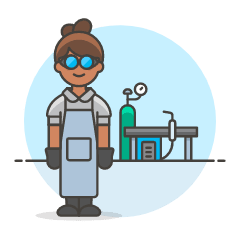Welding Station 4 Illustration from UX Colors Set
