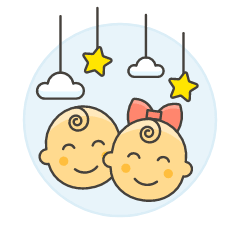 Baby Hanging Toy 2 Illustration from UX Colors Set