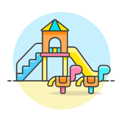 Playground Illustration from UX Colors Set