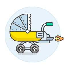 Trolley Steampunk Illustration from UX Colors Set