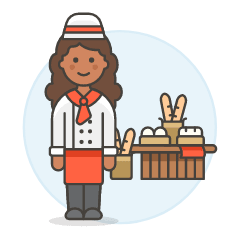Baker 4 Illustration from UX Colors Set